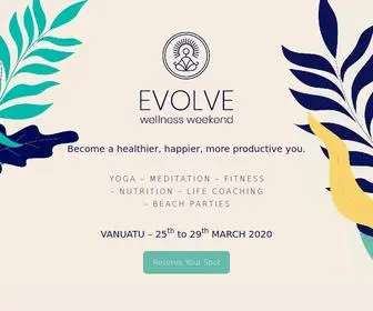 Evolvewellness.events(Evolvewellness events) Screenshot