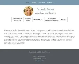 Evolvewellnesspdx.com(Evolve wellness) Screenshot