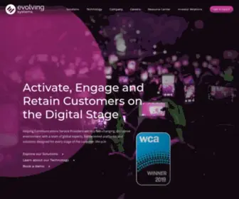 Evolving.com(Activate, Engage & Retain Customers on Digital Stage) Screenshot