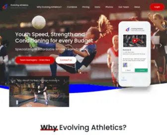 Evolvingathletics.com(Evolving Athletics) Screenshot