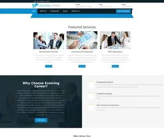 Evolvingcareer.com(Evolving Career) Screenshot