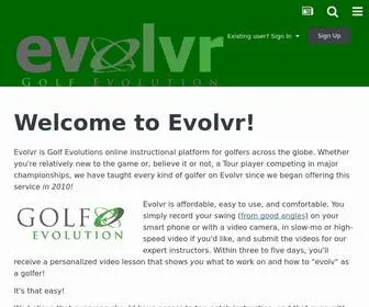Evolvr.com(Online golf) Screenshot