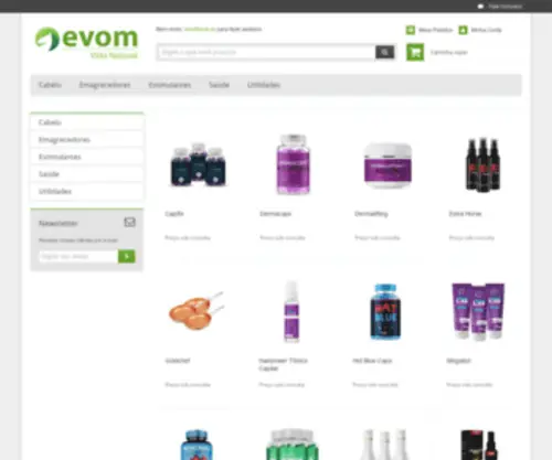 Evom.com.br(Eu Venço o Mundo) Screenshot