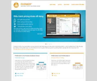 Evomed.vn(Phần mềm quản lý phòng khám tốt nhất) Screenshot