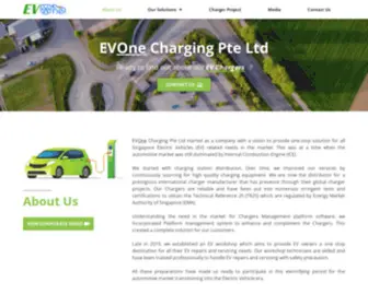 Evone.com.sg(EVOne Charging Pte Ltd) Screenshot