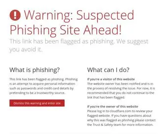 Evoniche.com(Suspected phishing site) Screenshot