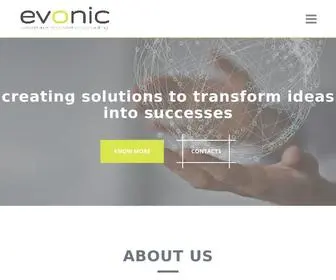 Evonic.pt(Evolution and innovation consulting) Screenshot