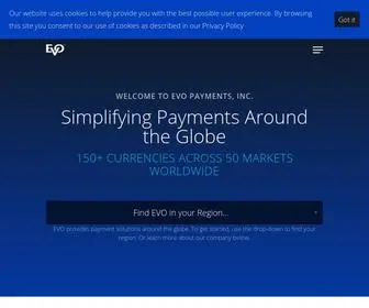 Evopayments.com(EVO Payments) Screenshot