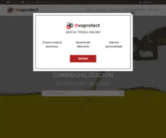 Evoprotect.net(Aditivos y biocidas para gasolina y diesel) Screenshot