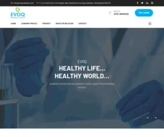 EvoqRemedies.com(EVOQ Remedies Limited) Screenshot