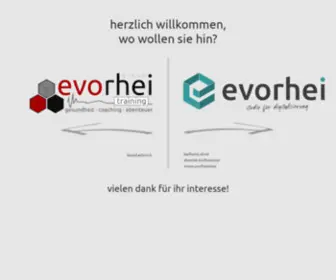 Evorhei.de(Landingpage) Screenshot