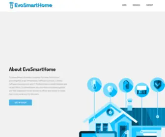 Evosmarthome.com(EVO Smart Home) Screenshot