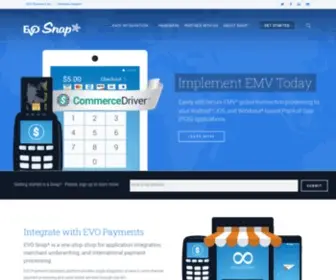 Evosnap.com(Making Payments a Snap) Screenshot