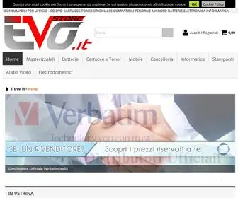 EvoStore.it(Vendita Cd Dvd Vergini) Screenshot