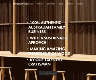 Evostyle.com.au(Evostyle) Screenshot