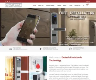 Evotechlocks.com(Evotech Locks) Screenshot