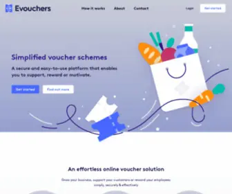 Evouchers.com(Simplified voucher schemes) Screenshot