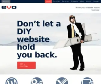 Evowebdev.com(Evo Web Dev) Screenshot