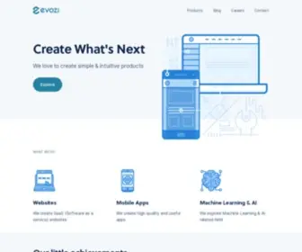 Evozi.com(Create What's Next) Screenshot