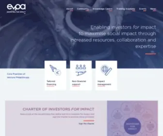 Evpa.eu.com(Impact Europe) Screenshot