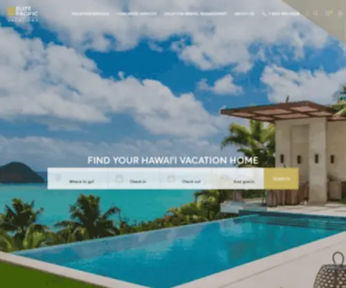 Evrhi.com(Looking for a luxury vacation rental in Hawaii) Screenshot