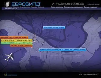 Evrobild.ru(Недвижимость в Волгограде) Screenshot