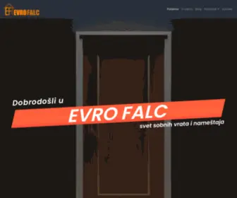 Evrofalc.rs(EVROFALC Novi Sad) Screenshot