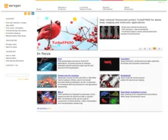 Evrogen.com(Evrogen Home) Screenshot