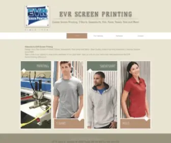 Evrscreenprinting.com(Evrprint) Screenshot