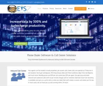 EVS7.com(All Inclusive Cloud Call Center Solutions & Dialer Software) Screenshot