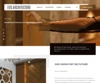 Evsarchitecture.co.uk(EVS ARCHITECTURE & CONSTRUCTION) Screenshot