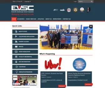 Evscschools.com(EVSC) Screenshot