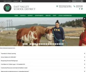 EVSD.org(East Valley School District) Screenshot
