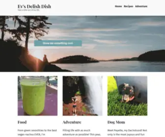 Evsdish.com(Take a bite out of my life) Screenshot