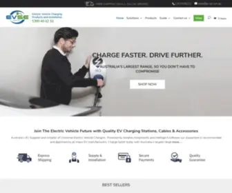 Evse.com.au(Electric Car Chargers) Screenshot