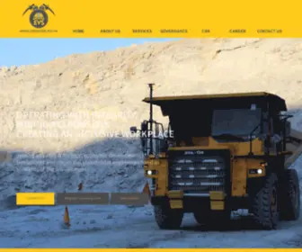 Evsmining.com(EVS MINING CONTRACTORS) Screenshot