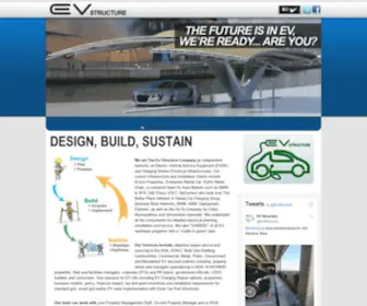 Evstructure.com(EvStructure is at the Forefront of America's Electric Vehicle Charging InfrastructureDesign) Screenshot