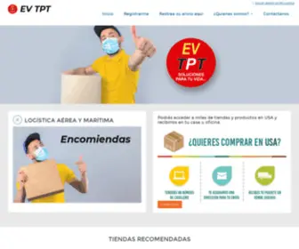 Evtptencomiendas.com(EV TPT) Screenshot