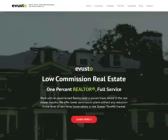 Evusto.ca(One Percent Realty) Screenshot