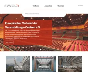 EVVC.org(Tagungshäuser) Screenshot