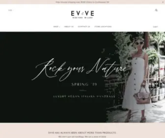 Evve-Milano.com(Italian Designed Handbags by Evve Milano) Screenshot