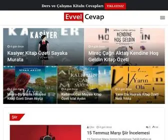 Evvelcevap.com(Öğrenci Platformu ve Ödev Sitesi) Screenshot