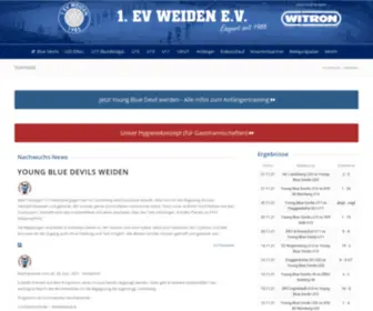 Evweiden.de(Offizielle Website des Stammvereins) Screenshot