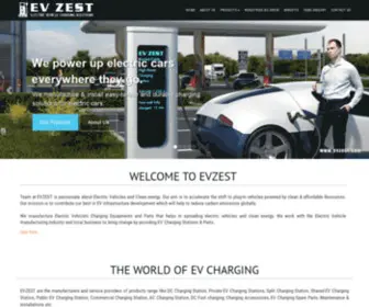 Evzest.com(EV Zest) Screenshot