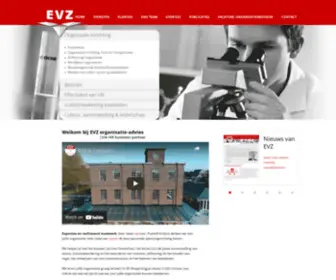 EVZ.nl(HRM en Organisatie adviesbureau) Screenshot