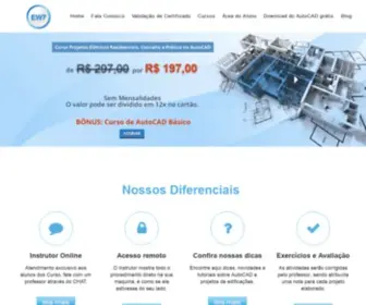 EW7.com.br(Curso Online de AutoCAD com Professor) Screenshot