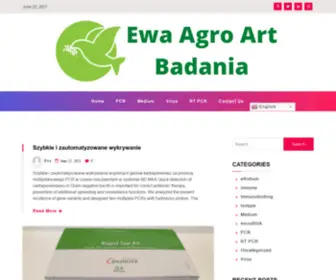 Ewaagroart.pl(Ewa Agro Art Badania) Screenshot