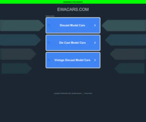 Ewacars.com(Ewacars) Screenshot