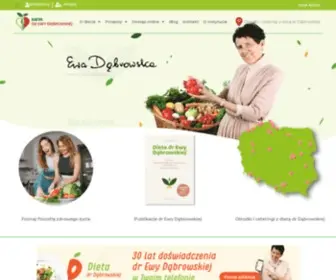 Ewadabrowska.pl(Strona główna) Screenshot