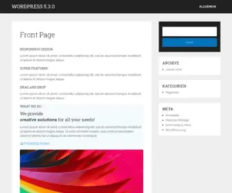 Ewaldboehmer.de(Eine weitere WordPress) Screenshot